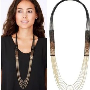 Stella & Dot Jasper Ombré Necklace